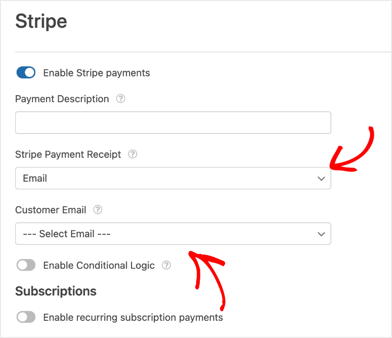 stripe payment enabled apple pay